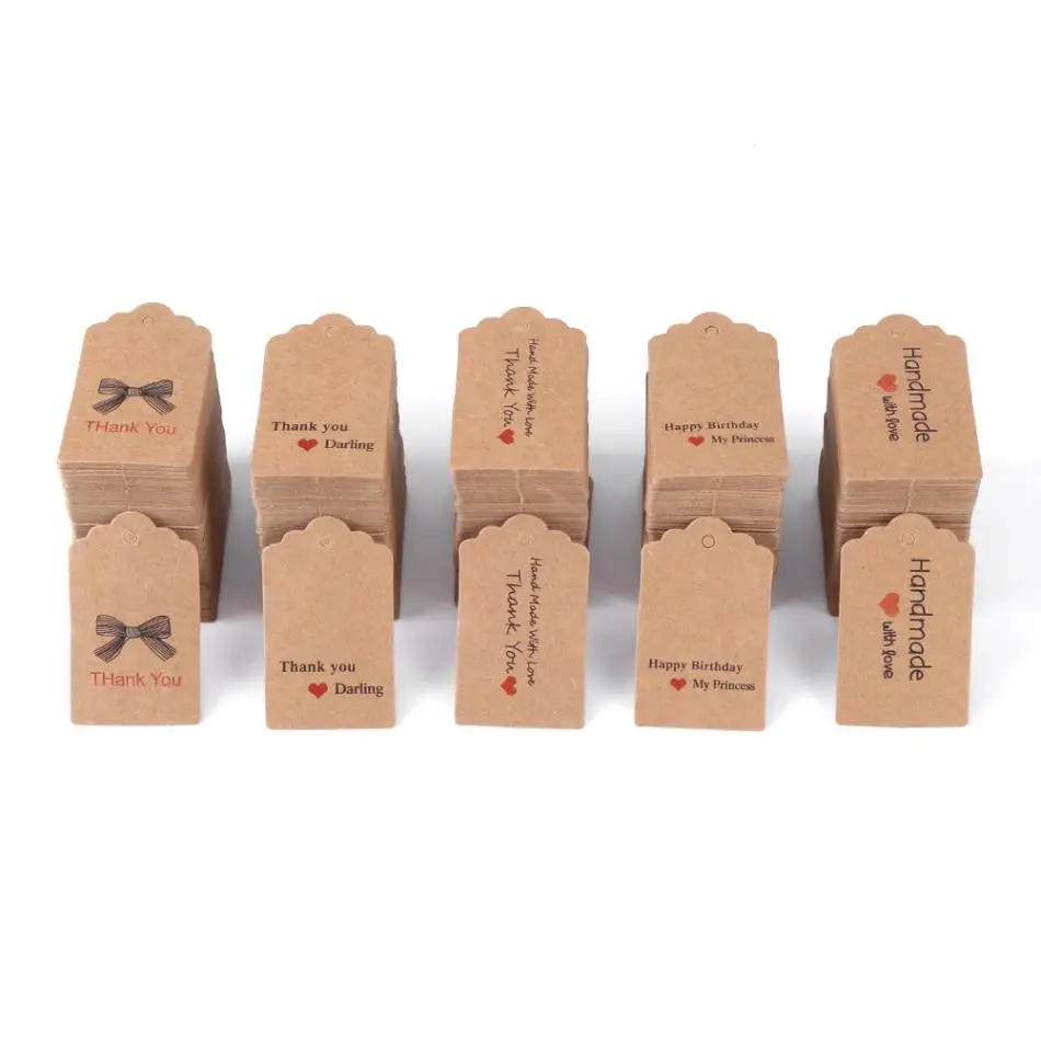 100pcs Brown Handmade Hang Label Wedding Invitations Favor Gift Dessert Tags Clothing Jewelry Price Tag Birthday Party Supplies
100pcs Brown Handmade Hang Label Wedding Invitations Favor Gift Dessert Tags Clothing Jewelry Price Tag Birthday Party Supplies