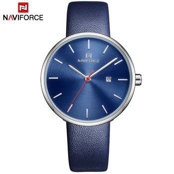 NAVIFORCE Women Watch Fashion Quartz Lady Wristwatch Blue Casual Waterproof Clock Ladies Dress Watches For Girl Relogio Feminino
NAVIFORCE Women Watch Fashion Quartz Lady Wristwatch Blue Casual Waterproof Clock Ladies Dress Watches For Girl Relogio Feminino