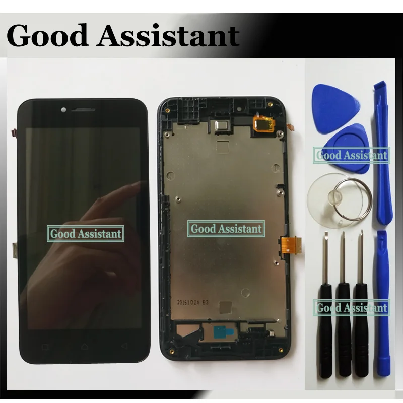 Original Black/White 4.5 inch For Lenovo A plus a1010 A1010a20 LCD Display Touch Screen Digitizer Assembly With Frame Free Tools
Original Black/White 4.5 inch For Lenovo A plus a1010 A1010a20 LCD Display Touch Screen Digitizer Assembly With Frame Free Tools