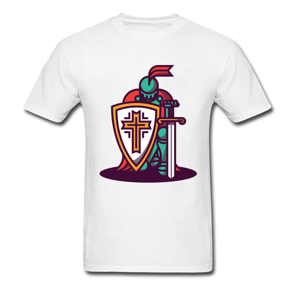 Kneeling knight_white