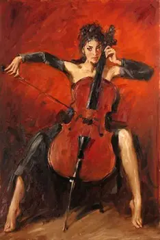 100%Handmade Oil Painting HandDream-art Oil painting nice young girl playing cello red-symphony Hand painted shipping free
100%Handmade Oil Painting HandDream-art Oil painting nice young girl playing cello red-symphony Hand painted shipping free