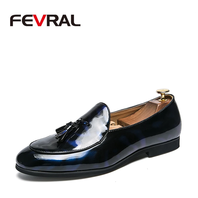 FEVRAL Brand 2020 Newly Men's Quality Patent Leather Shoes Men Wedding Shoes Size 38-47 Black Leather Soft Man Dress Shoes
FEVRAL Brand 2020 Newly Men's Quality Patent Leather Shoes Men Wedding Shoes Size 38-47 Black Leather Soft Man Dress Shoes