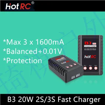 5 pcs HotRC B3 20W 2S 3S Lipo Battery Compact Easy Balance Charger for RC Helicopter US Plug / EU Plug HOT RC 7.4v 11.1v
5 pcs HotRC B3 20W 2S 3S Lipo Battery Compact Easy Balance Charger for RC Helicopter US Plug / EU Plug HOT RC 7.4v 11.1v