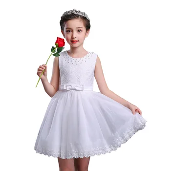 Girls Sleeveless Dress Kids Clothes Summer Children'S Lace Princess Dress With Bow Puff Show Dresses Clothing In Party Garment
Girls Sleeveless Dress Kids Clothes Summer Children'S Lace Princess Dress With Bow Puff Show Dresses Clothing In Party Garment