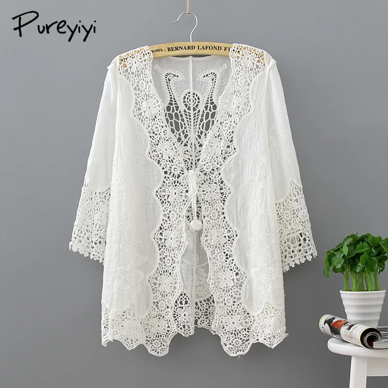 Sexy Crochet Beach V Neck Cover Up Split Swimwear Summer Outings Swimsuit Cover Ups Women Beach Wear Dress Summer Clothes Lace
Sexy Crochet Beach V Neck Cover Up Split Swimwear Summer Outings Swimsuit Cover Ups Women Beach Wear Dress Summer Clothes Lace