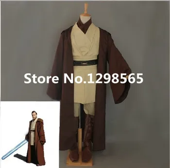 Free shipping Custom Made Star Wars Obi-Wan Kenobi Jedi Tunic Robe Costume Outfit Adult Men's Carvinal Hallween Cosplay Costume
Free shipping Custom Made Star Wars Obi-Wan Kenobi Jedi Tunic Robe Costume Outfit Adult Men's Carvinal Hallween Cosplay Costume