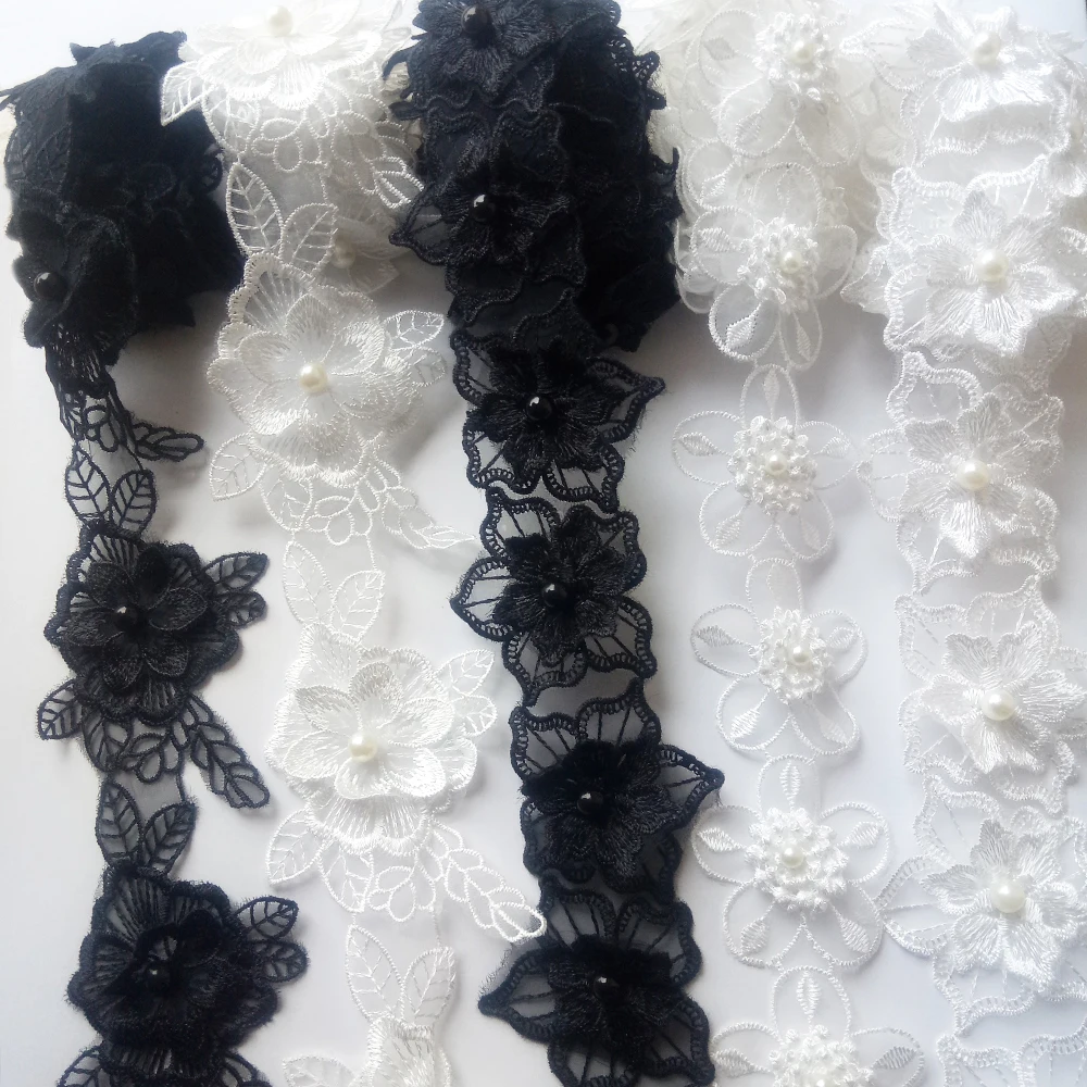 H616 10pcs Organza Polyester Lace Trim Bead Flower Lace Wedding Embroidered Diy Handmade Patchwork Ribbon Sewing Supplies Craft
H616 10pcs Organza Polyester Lace Trim Bead Flower Lace Wedding Embroidered Diy Handmade Patchwork Ribbon Sewing Supplies Craft