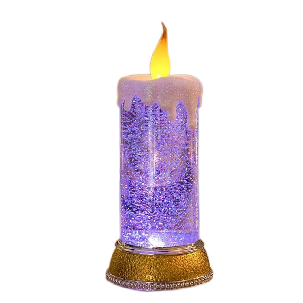 0.4W Glitter Birthday Candle LED Night Light Lamp Battery Operated USB Charging Bedside Lamp Colorful Light
0.4W Glitter Birthday Candle LED Night Light Lamp Battery Operated USB Charging Bedside Lamp Colorful Light