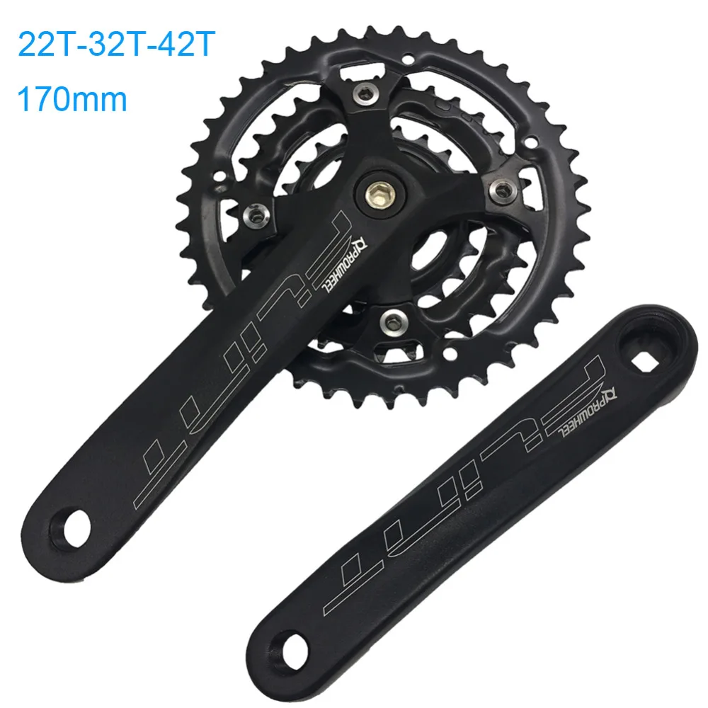 1 Pair PROWHEEL 9/10 Speed Bike Crank Set 22/32/42T Bicycle Crank Set Hollow Tooth Plate 170mm Bicycle Crankset Sprocket
1 Pair PROWHEEL 9/10 Speed Bike Crank Set 22/32/42T Bicycle Crank Set Hollow Tooth Plate 170mm Bicycle Crankset Sprocket
