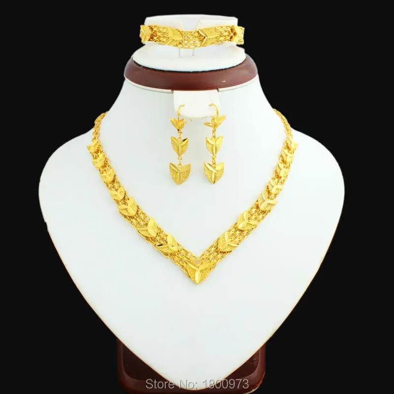 Newest Ethiopian wedding jewelry sets Gold Color Necklace Earring Bracelet Jewelry Sets African women party jewelry
Newest Ethiopian wedding jewelry sets Gold Color Necklace Earring Bracelet Jewelry Sets African women party jewelry