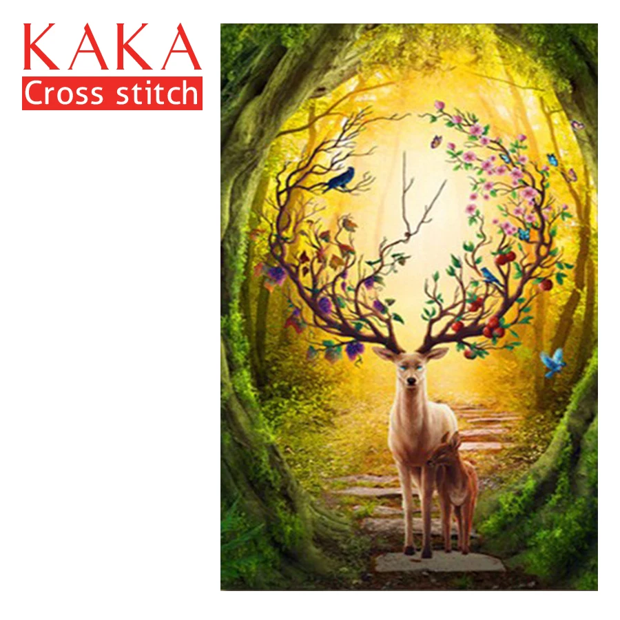 KAKA Cross stitch kits,Embroidery needlework sets with printed pattern,11CT-5D canvas for Home Decor Painting,animals CKA0047
KAKA Cross stitch kits,Embroidery needlework sets with printed pattern,11CT-5D canvas for Home Decor Painting,animals CKA0047