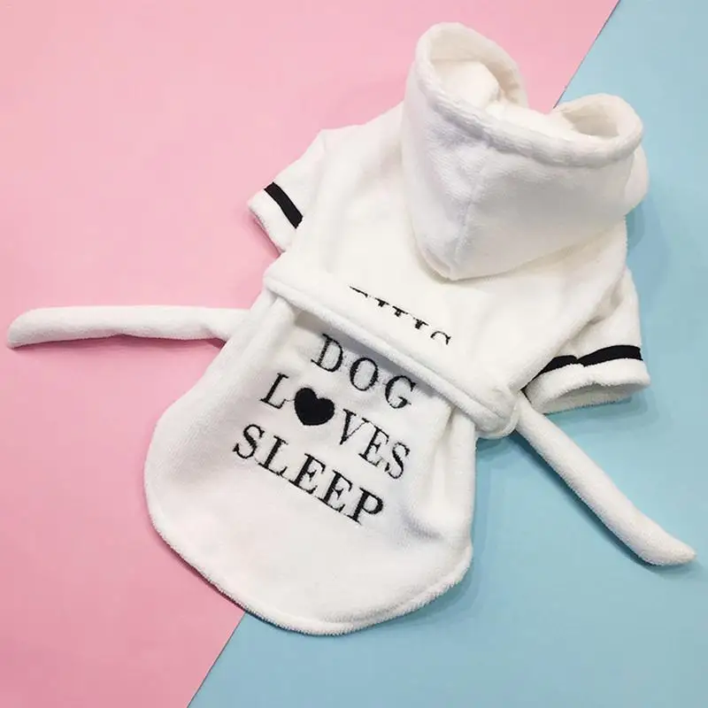 2019 Pet Bathrobe Coral Cashmere Thickened Pet Hoodie Nightgown Pajama Dog Bathrobe Super Absorbent Towel for puppy Dogs Cats
2019 Pet Bathrobe Coral Cashmere Thickened Pet Hoodie Nightgown Pajama Dog Bathrobe Super Absorbent Towel for puppy Dogs Cats