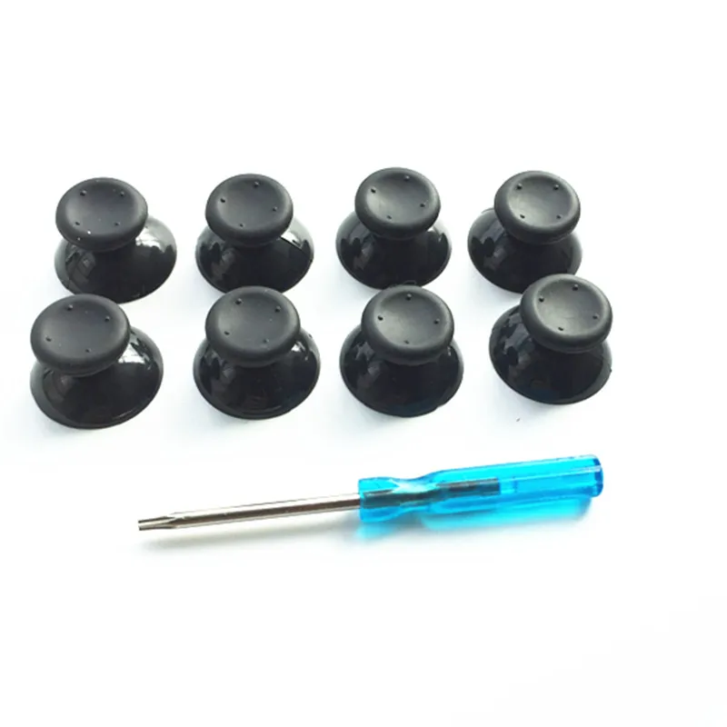 8pcs Black / Gray 3D Analog Joystick Mushroom Caps + Tool for Xbox 360 Controller Thumbsticks Stick for X box 360 Repair Parts
8pcs Black / Gray 3D Analog Joystick Mushroom Caps + Tool for Xbox 360 Controller Thumbsticks Stick for X box 360 Repair Parts