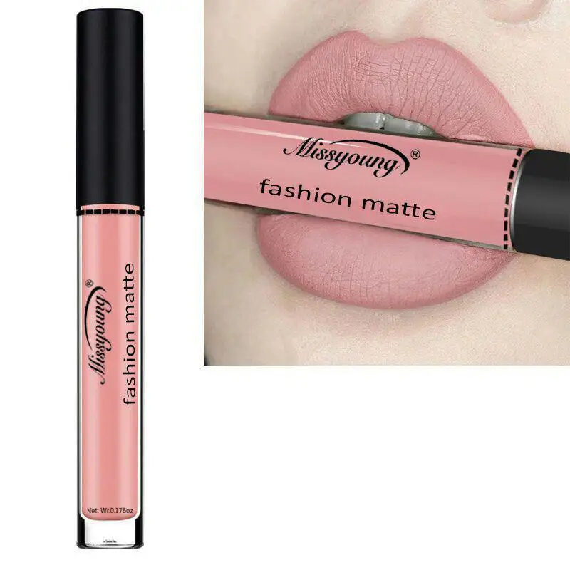 2017 Waterproof Matte Liquid Lipstick Lip Gloss Long Lasting Nude Color Beauty Liquid Matte Lipstick Baton Atacado Batons Matte
2017 Waterproof Matte Liquid Lipstick Lip Gloss Long Lasting Nude Color Beauty Liquid Matte Lipstick Baton Atacado Batons Matte