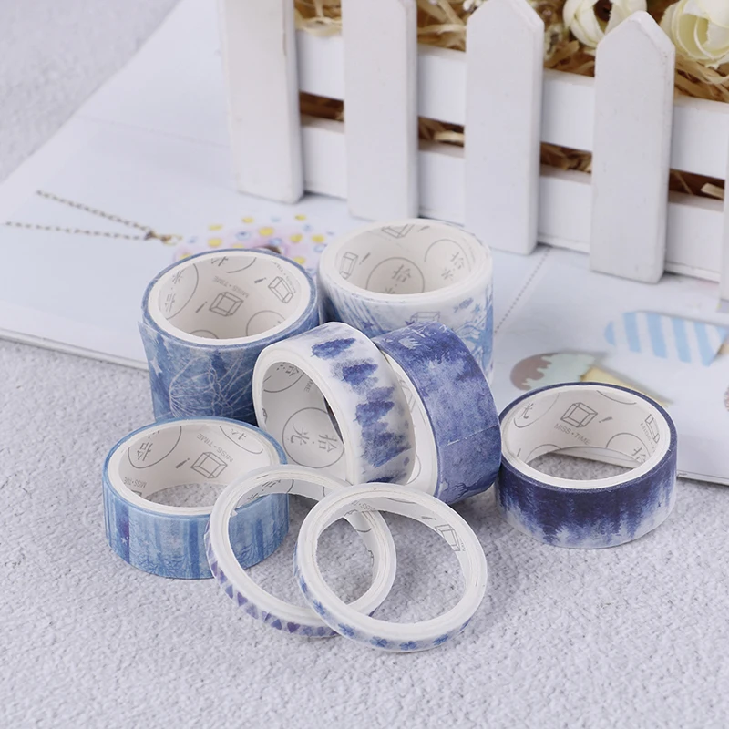 8 Pcs/pack Japanese Washi Tape DIY Stationery Scrapbooking Sticker Cute Tape Set Petal Flower Sky Sea Paper Masking Tapes
8 Pcs/pack Japanese Washi Tape DIY Stationery Scrapbooking Sticker Cute Tape Set Petal Flower Sky Sea Paper Masking Tapes