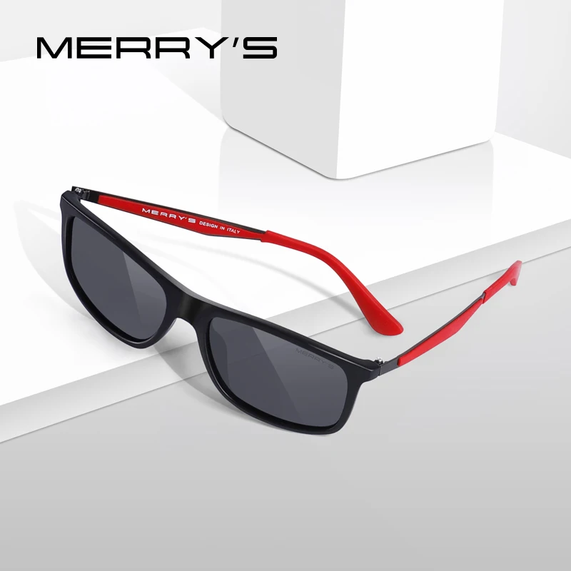

MERRYS DESIGN Men Classic Polarized Sunglasses TR90 Legs Outdoor Sports Ultra-light 100% UV Protection S8161