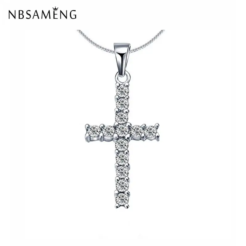 2019 Silver Cross Long Trendy Silver Necklace Rhinestone Chain Pendant Fashion Collar Necklaces for Women Choker Jewelry
2019 Silver Cross Long Trendy Silver Necklace Rhinestone Chain Pendant Fashion Collar Necklaces for Women Choker Jewelry