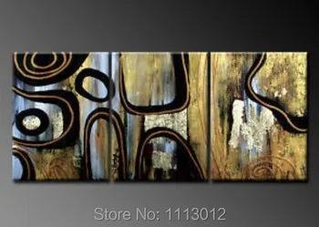 Hand Painted Black Modern Abstract Line Lettre Oil Painting Canvas 3 Panel Art Set Home Decoration For Living Room Wall Picture
Hand Painted Black Modern Abstract Line Lettre Oil Painting Canvas 3 Panel Art Set Home Decoration For Living Room Wall Picture