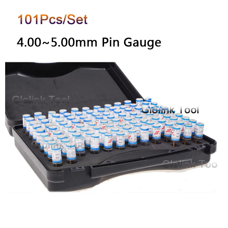 4.00~5.00mm 101Pcs/box Steel Pin Gauge Pin Measure Gauge Pin Measuring Tool Feeler Gauge
4.00~5.00mm 101Pcs/box Steel Pin Gauge Pin Measure Gauge Pin Measuring Tool Feeler Gauge