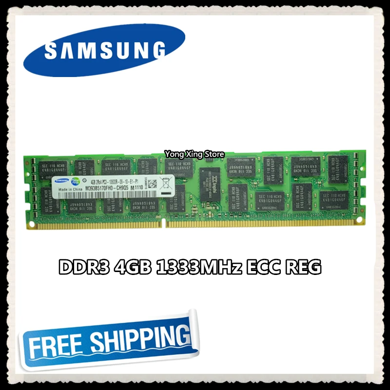 Samsung DDR3 4GB 8GB server memory 1333MHz ECC REG DDR3 PC3-10600R Register RAM 10600 4G RDIMM X58 X79 motherboard use
Samsung DDR3 4GB 8GB server memory 1333MHz ECC REG DDR3 PC3-10600R Register RAM 10600 4G RDIMM X58 X79 motherboard use