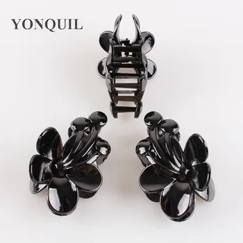 24PCS/LOT Plastis crab hair claws 9CM black floral hair clip clamps accessories shining black grasp clip for women shower SYHC32
24PCS/LOT Plastis crab hair claws 9CM black floral hair clip clamps accessories shining black grasp clip for women shower SYHC32