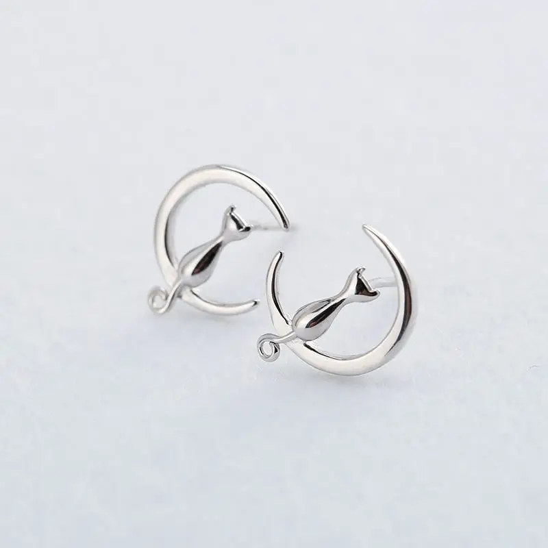 Women Fashion Plain Silver Earrings Solid 925 Sterling Silver Jewelry Korea Stylish Stud Earrings Pretty Cute Gift for Girls
Women Fashion Plain Silver Earrings Solid 925 Sterling Silver Jewelry Korea Stylish Stud Earrings Pretty Cute Gift for Girls