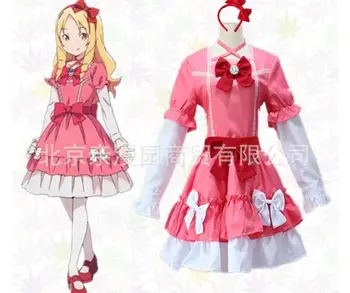 Japanese New Anime Eromanga Sensei Cosplay Costume Ero Manga Sensei Yamada Elf Straps Lolita Gothic Bbow Dresses Costume
Japanese New Anime Eromanga Sensei Cosplay Costume Ero Manga Sensei Yamada Elf Straps Lolita Gothic Bbow Dresses Costume