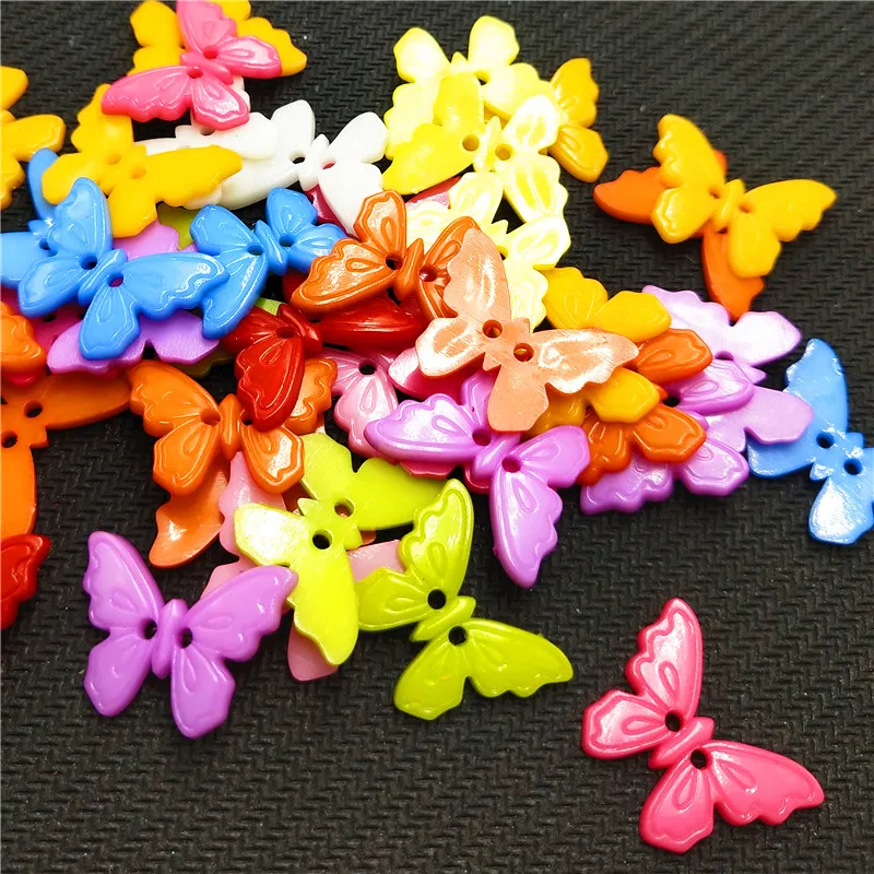 50Pcs/lot 23x17mm Sewing Mixed 2- Holes Resin Butterfly Buttons Scrapbooking Accessories DIY Home Clothes
50Pcs/lot 23x17mm Sewing Mixed 2- Holes Resin Butterfly Buttons Scrapbooking Accessories DIY Home Clothes