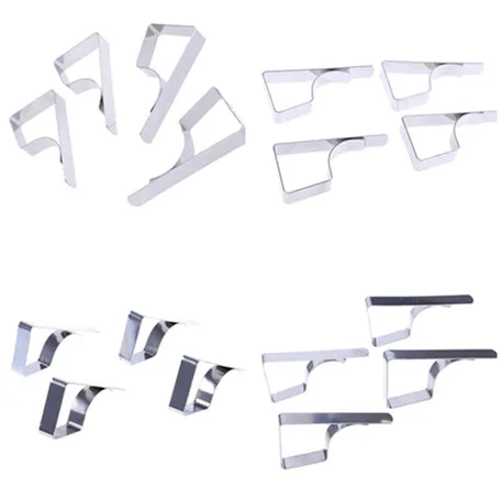 4PCS Table Cloth Tablecloth Clip Stainless Steel Clamps Holder For Party Wedding Table Cover Holder Clip
4PCS Table Cloth Tablecloth Clip Stainless Steel Clamps Holder For Party Wedding Table Cover Holder Clip