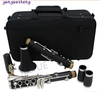 High quality B the 17 key clarinet of white brass nickel plated key,ABS pipe body material eight kinds of color can choose
High quality B the 17 key clarinet of white brass nickel plated key,ABS pipe body material eight kinds of color can choose