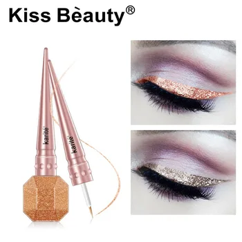 Kiss beauty glitter liquid eyeliner waterproof long lasting highlighter flash eyeliner pen diamond gold silver eyeliner KB003
Kiss beauty glitter liquid eyeliner waterproof long lasting highlighter flash eyeliner pen diamond gold silver eyeliner KB003