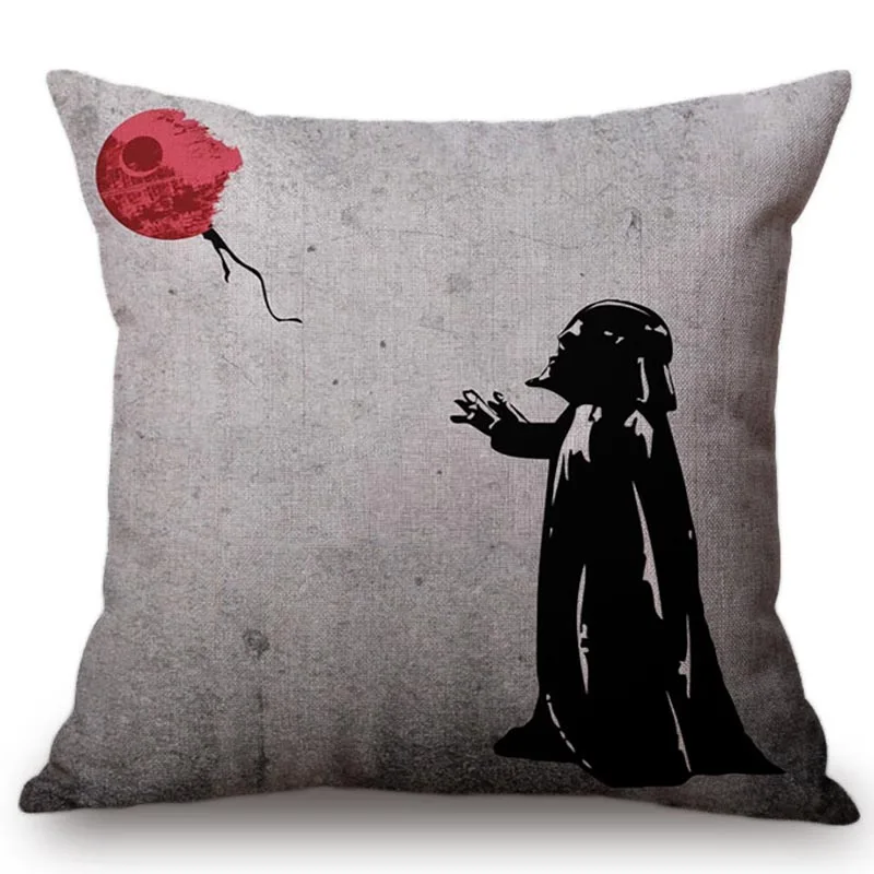 Star Wars Cute Darth Vader Yoda Robot Cartoon Pillow Case Linen Printed Square Plain Decorative Cushion Cover
Star Wars Cute Darth Vader Yoda Robot Cartoon Pillow Case Linen Printed Square Plain Decorative Cushion Cover
