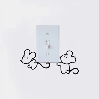 Mice-28 Cute Mice Switch Sticker Creative Cartoon Animal Vinyl Wall Sticker for Kids Room Home Wallpaper
Mice-28 Cute Mice Switch Sticker Creative Cartoon Animal Vinyl Wall Sticker for Kids Room Home Wallpaper