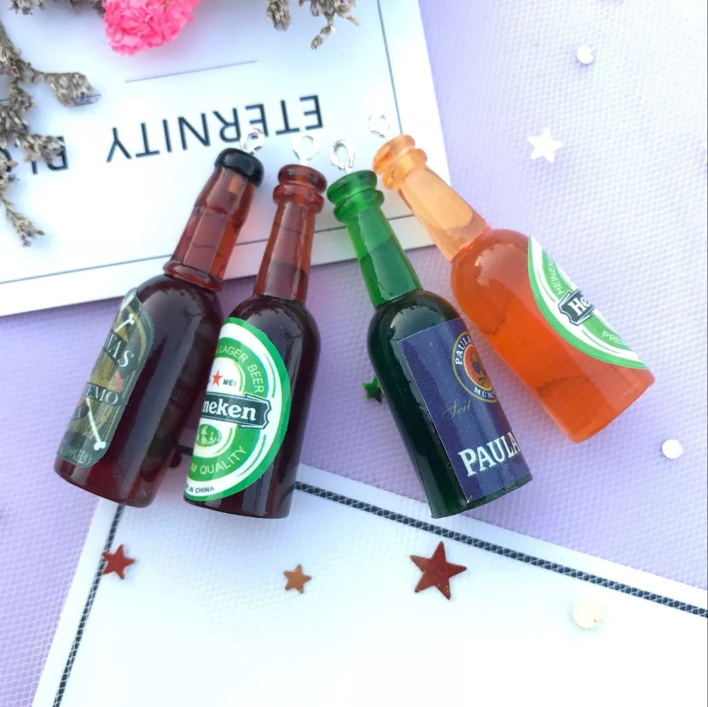 42*12mm 10pcs Kawaii resin beer Charms Pendants for DIY decoration neckalce earring key chain Jewelry Making
42*12mm 10pcs Kawaii resin beer Charms Pendants for DIY decoration neckalce earring key chain Jewelry Making