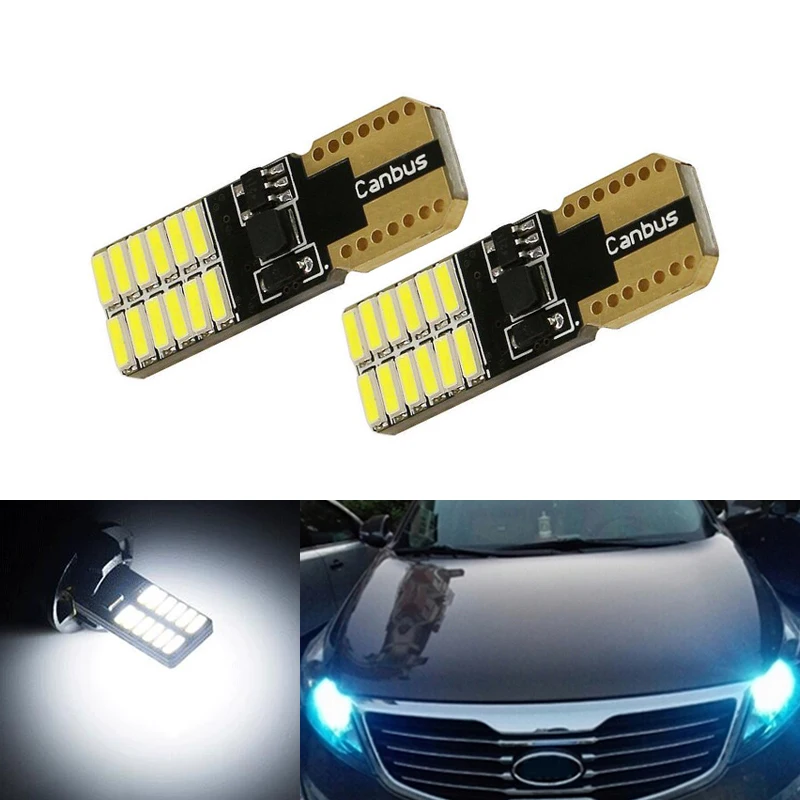 2x T10 W5W 4014smd LED Clearance Light with Projector Lens for Kia sportage rio k2 k3 k5 ceed cerato sorento
2x T10 W5W 4014smd LED Clearance Light with Projector Lens for Kia sportage rio k2 k3 k5 ceed cerato sorento