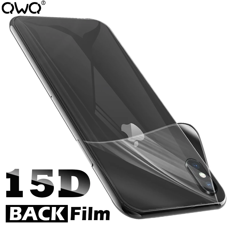 15D Full Cover Curved Back Film For iPhone 7 8 Plus XR X XS MAX 6 6S 8Plus 7Plus Screen Protector Hydrogel Film Not Glass
15D Full Cover Curved Back Film For iPhone 7 8 Plus XR X XS MAX 6 6S 8Plus 7Plus Screen Protector Hydrogel Film Not Glass