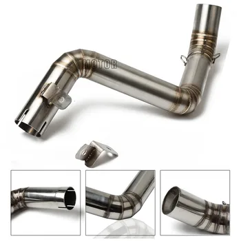 Motorcycle Exhaust Mid Pipe Link Pipe Muffler Exhaust Escape Mid Pipe Stainless Steel For KTM DUKE 390 DUKE390 2012 2013 2014
Motorcycle Exhaust Mid Pipe Link Pipe Muffler Exhaust Escape Mid Pipe Stainless Steel For KTM DUKE 390 DUKE390 2012 2013 2014