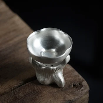 TANGPIN coffee and tea tools 999 Silver and Ceramic tea strainers handmade kung fu tea accessories
TANGPIN coffee and tea tools 999 Silver and Ceramic tea strainers handmade kung fu tea accessories