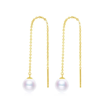 Strong luster AAAA Akoya earrings Drop earring Pearls Brand Jewerly 18k Gold jewelry Wedding Gift Christmas gift for Girls
Strong luster AAAA Akoya earrings Drop earring Pearls Brand Jewerly 18k Gold jewelry Wedding Gift Christmas gift for Girls