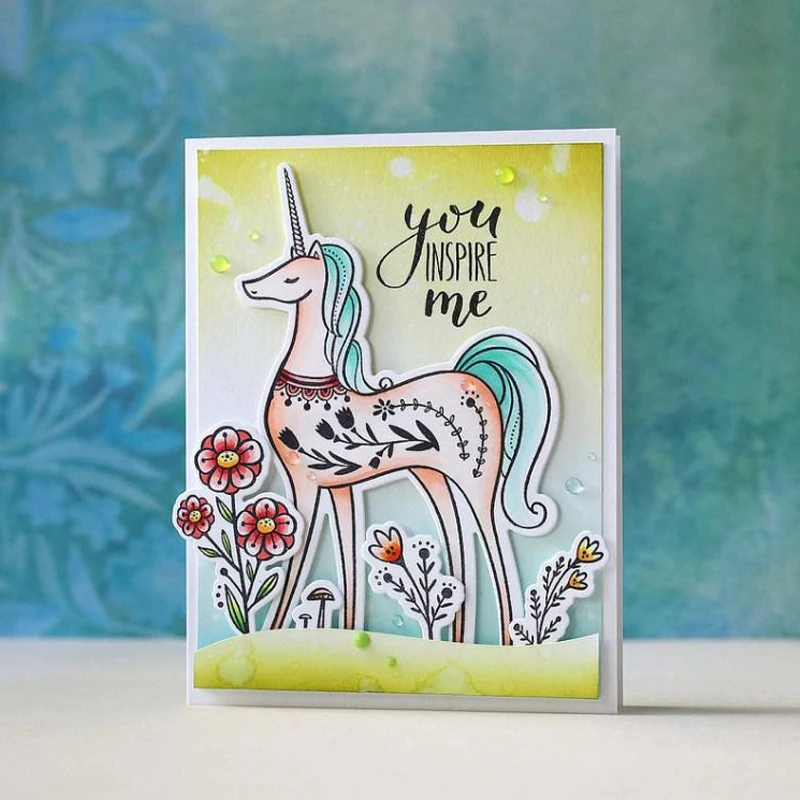 Unicorn Dreams Transparent Clear Silicone Stamp/Seal for DIY ScrapbookingPhoto Album Decorative Cards Making Clear Stamps 4x6in
Unicorn Dreams Transparent Clear Silicone Stamp/Seal for DIY ScrapbookingPhoto Album Decorative Cards Making Clear Stamps 4x6in