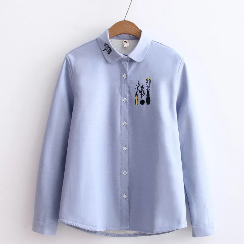 2019 Ukraine Autumn Winter Thick Womens Tops And Blouses Female Embroidered Warm Plus Size Multiple Colors Shirt Woman A900
2019 Ukraine Autumn Winter Thick Womens Tops And Blouses Female Embroidered Warm Plus Size Multiple Colors Shirt Woman A900