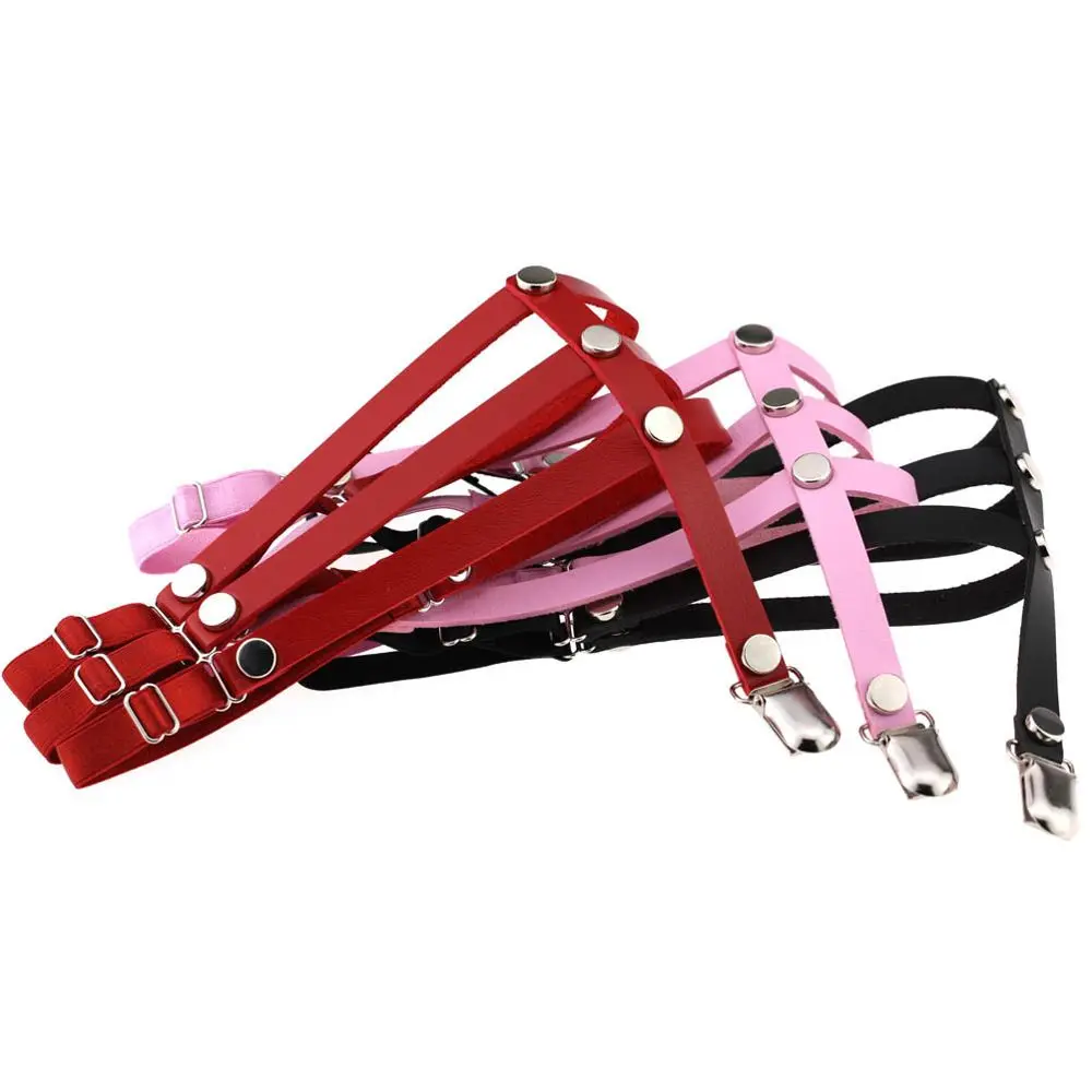 1 Pc Women Sexy Style PU Leather Garter Belt Harajuku Punk Leather Garters Rivet Adjustable Leg Ring Garter Belt Gifts
1 Pc Women Sexy Style PU Leather Garter Belt Harajuku Punk Leather Garters Rivet Adjustable Leg Ring Garter Belt Gifts