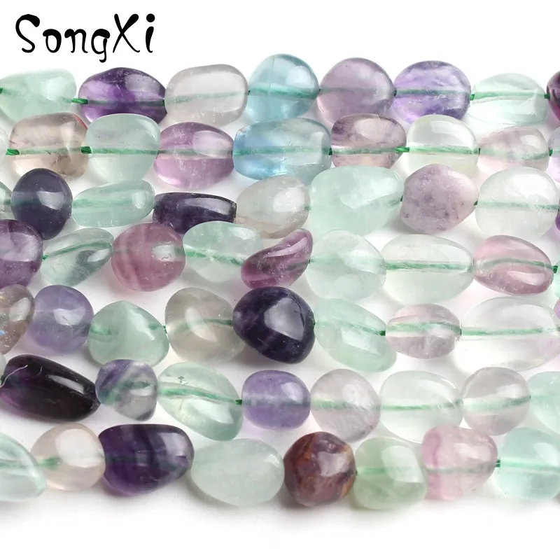 6-8mm Irregular Shape Natural Colorful Fluorite Loose Spacer Beads for Jewelry Making DIY Necklace Bracelet Jewellery 15 Inches
6-8mm Irregular Shape Natural Colorful Fluorite Loose Spacer Beads for Jewelry Making DIY Necklace Bracelet Jewellery 15 Inches