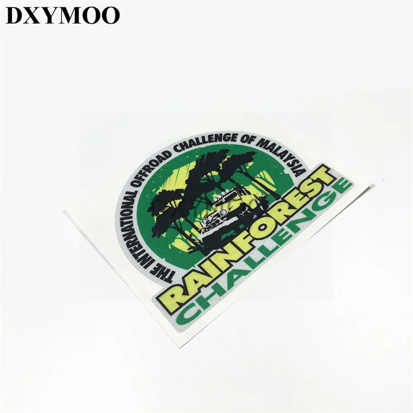 Car Styling 4x4 SUV RAINFOREST CHALLENGE RFC Car Sticker Decals Reflective Car Whole Body Sticker 12x10cm
Car Styling 4x4 SUV RAINFOREST CHALLENGE RFC Car Sticker Decals Reflective Car Whole Body Sticker 12x10cm