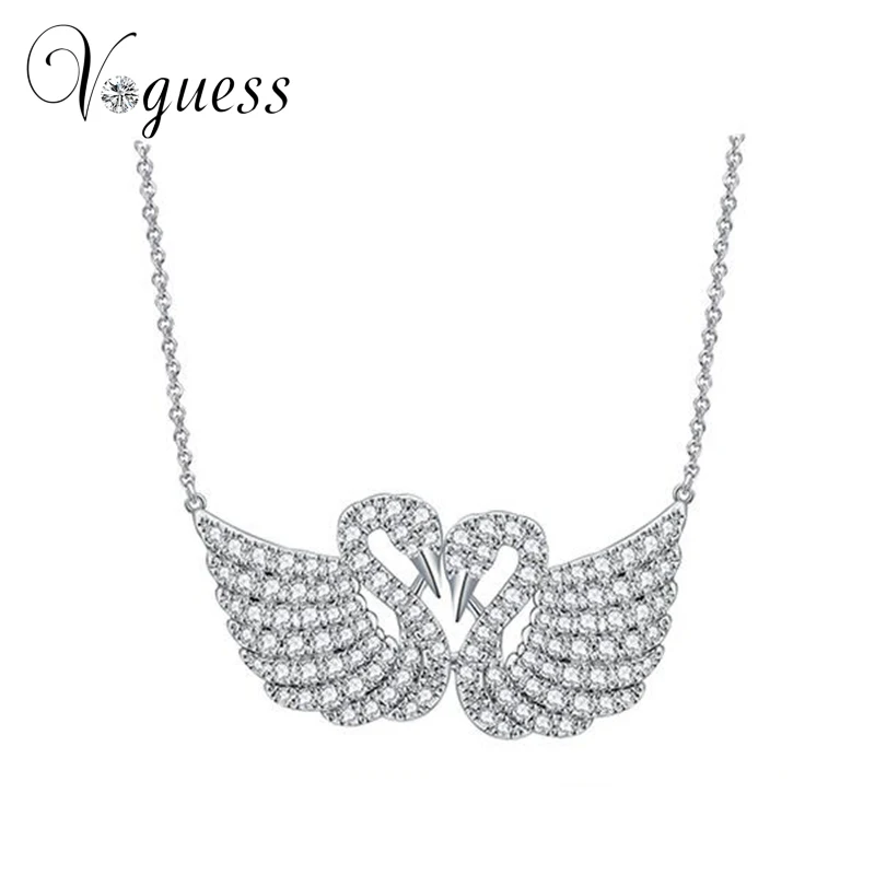 VOGUESS High Quality Zircon Swan Necklace Fashion Crystal Chain Pendant Necklaces For Women Summer Jewelry
VOGUESS High Quality Zircon Swan Necklace Fashion Crystal Chain Pendant Necklaces For Women Summer Jewelry