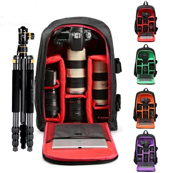 DSLR Camera Bag Lens Pouch For Canon 6D 6D Mark ii 5D Mark ii iii iv 1300D 1200D 750D 80D 90D 60D 70D 77D Camera Backpack
DSLR Camera Bag Lens Pouch For Canon 6D 6D Mark ii 5D Mark ii iii iv 1300D 1200D 750D 80D 90D 60D 70D 77D Camera Backpack