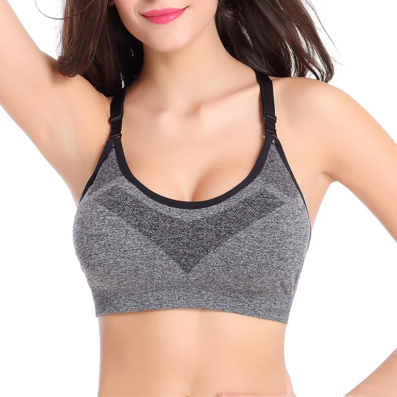 Sexy Women Girls Breathable Sports Bra Padded Seamless Adjustable Yoga Bras beautiful
Sexy Women Girls Breathable Sports Bra Padded Seamless Adjustable Yoga Bras beautiful