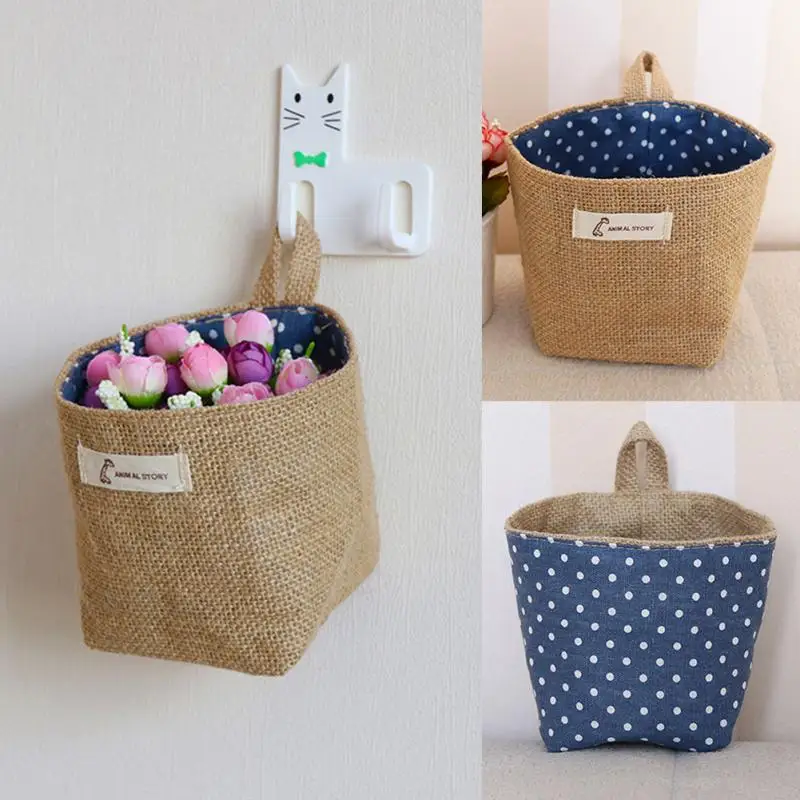 Linen Storage Basket Cloth Bag Grocery Flowerpot Housing Storage Basket Sack Hanging Living Room
Linen Storage Basket Cloth Bag Grocery Flowerpot Housing Storage Basket Sack Hanging Living Room