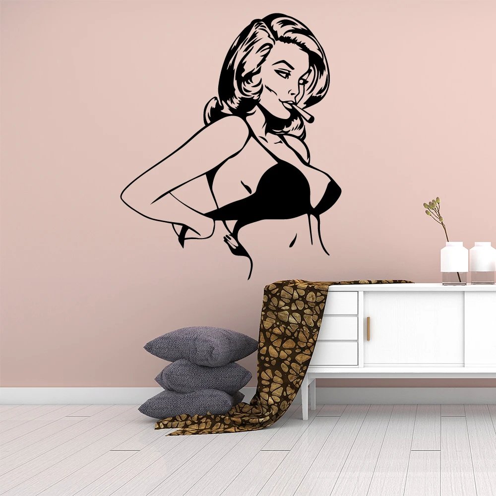 Colorful Sexy Woman Self Adhesive Vinyl Waterproof Wall Art Decal For Home Decor Art Decals
Colorful Sexy Woman Self Adhesive Vinyl Waterproof Wall Art Decal For Home Decor Art Decals
