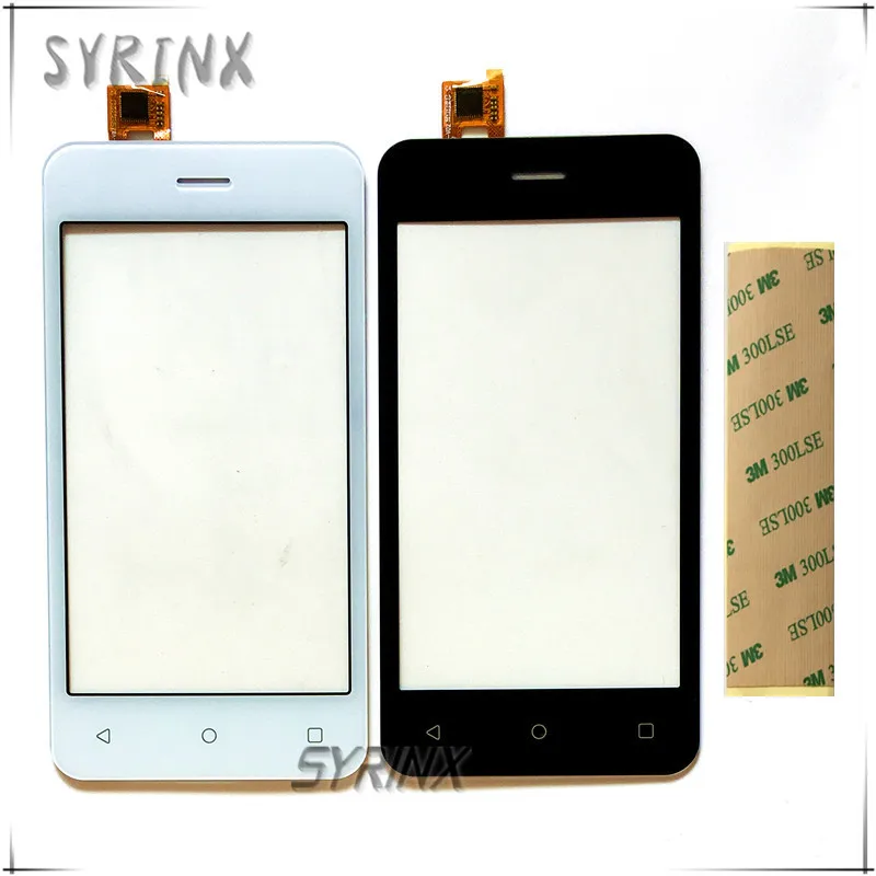 Syrinx With 3M Sticker Touch Screen Digitizer Panel Front Glass For Fly Stratus 5 FS406 FS 406 Mobile Phone Touchscreen Sensor
Syrinx With 3M Sticker Touch Screen Digitizer Panel Front Glass For Fly Stratus 5 FS406 FS 406 Mobile Phone Touchscreen Sensor